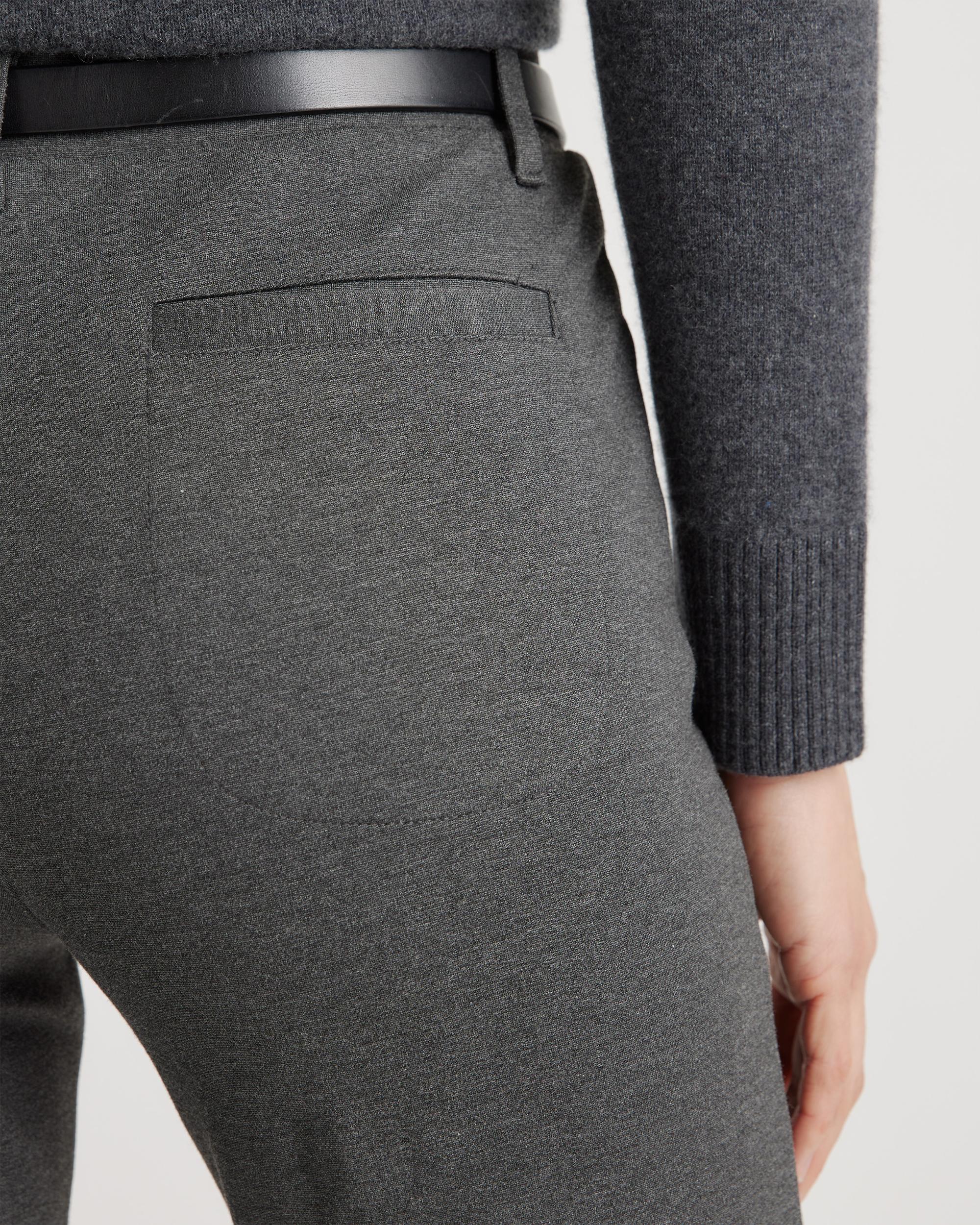 Quince | Women's Ultra-Stretch Ponte Straight Leg 4-Pocket Pants Rayon Product Image