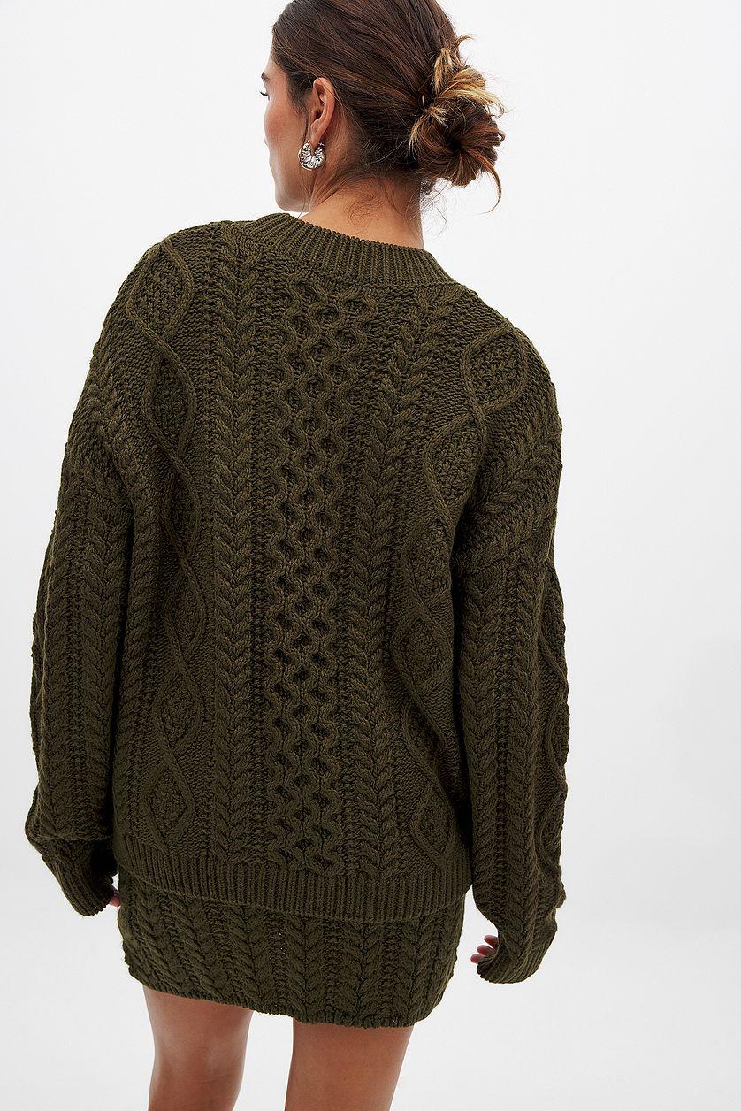 Cable Knitted Sweater Product Image