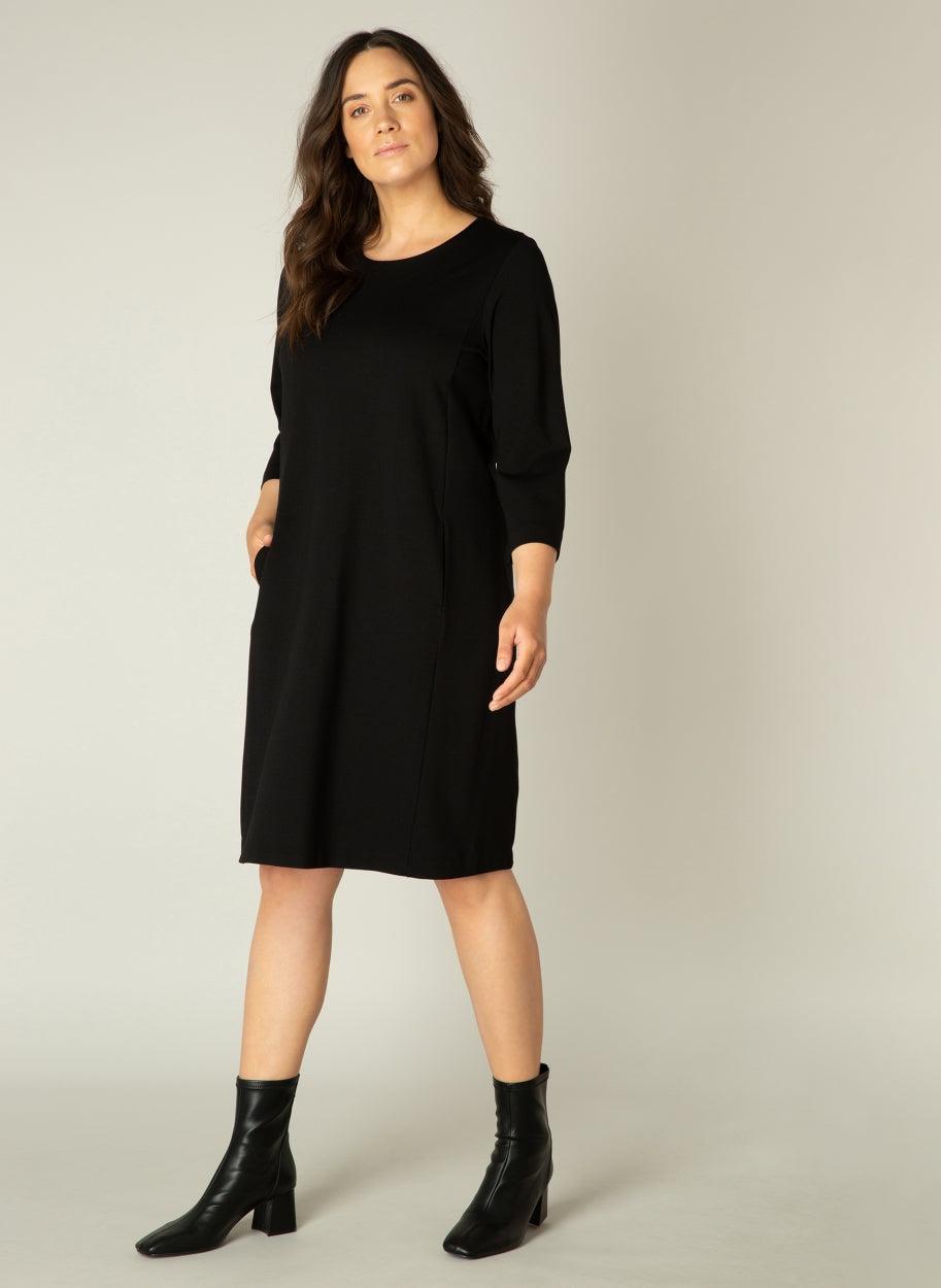 Base Level Addy Black Dress Product Image