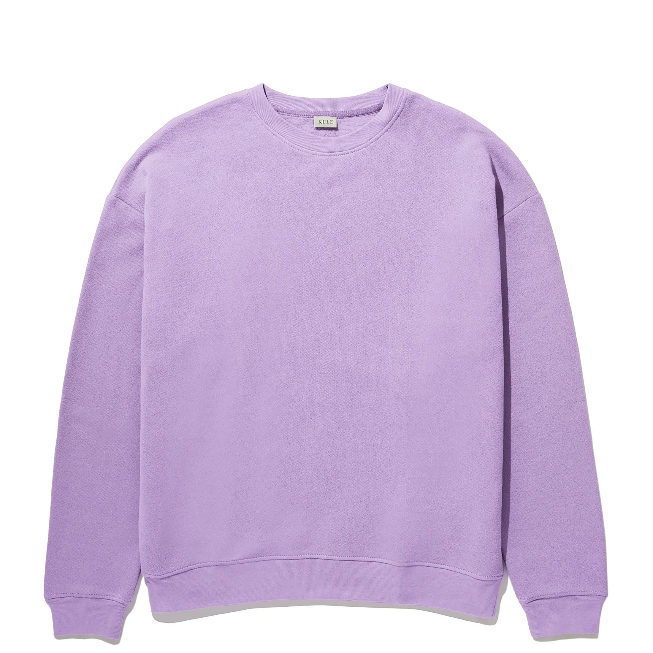 The Oversized Spongee Sweatshirt - Lilac Product Image