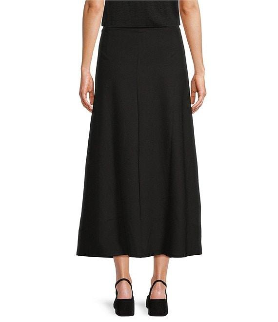 Eileen Fisher Lightweight Ponte A-Line Skirt Product Image