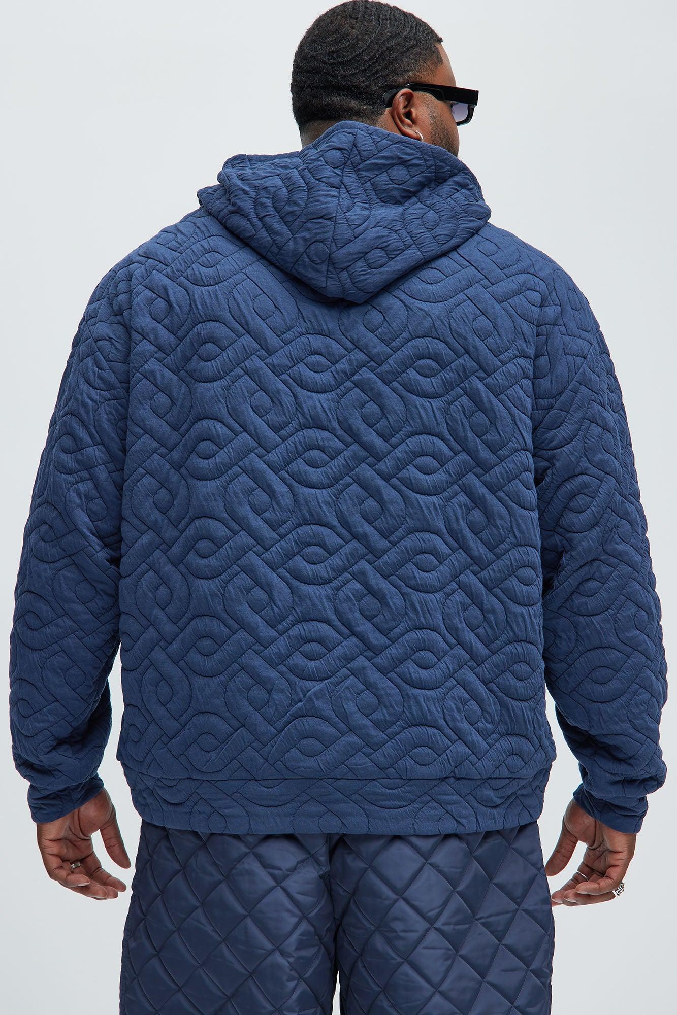 Super Nova Chain Hoodie - Navy Product Image