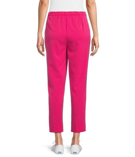 Allison Daley City Stretch Pull-On Straight Leg Ankle Pants Product Image