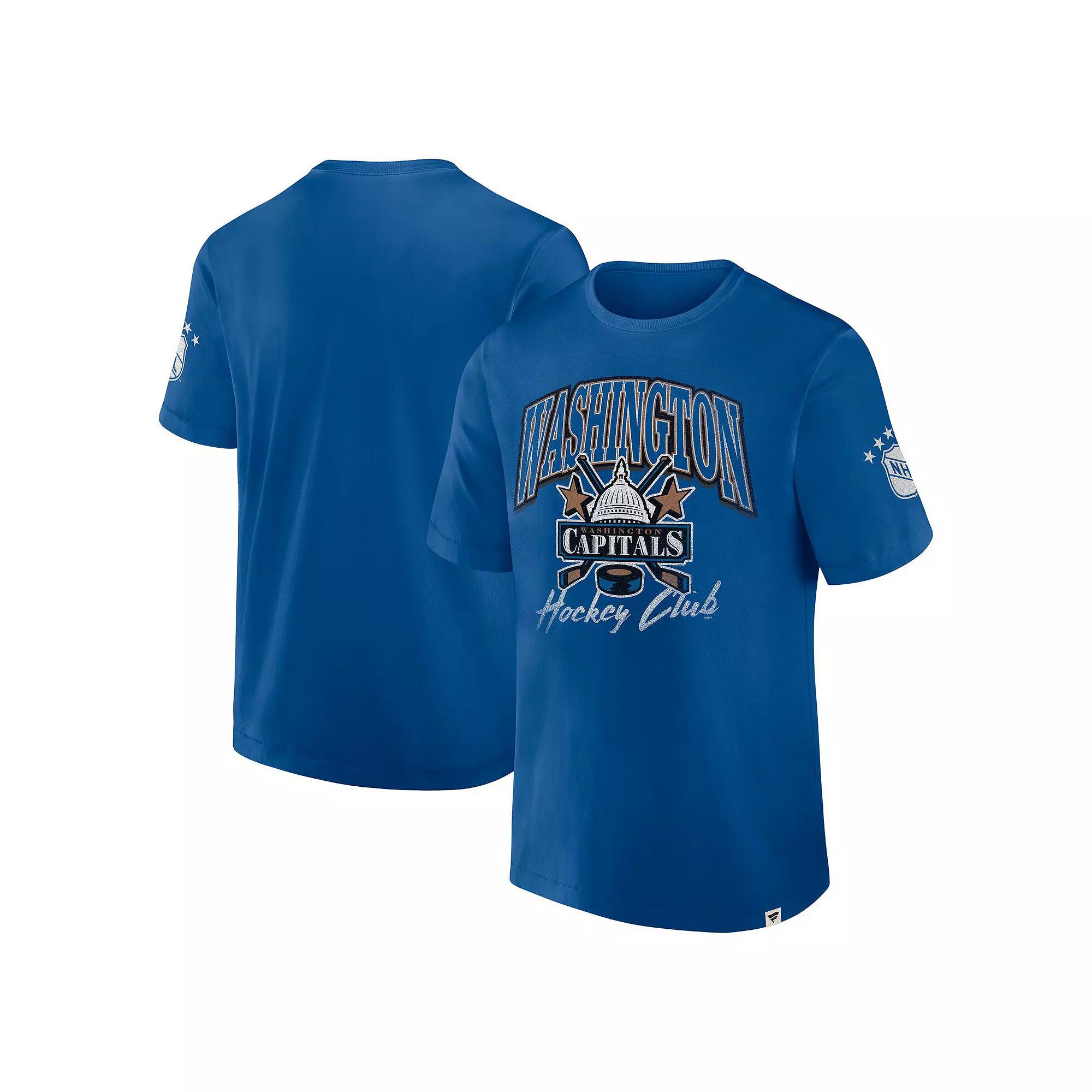 Men's Fanatics Blue Washington Capitals Decades Collection Made To Last T-Shirt,  Product Image