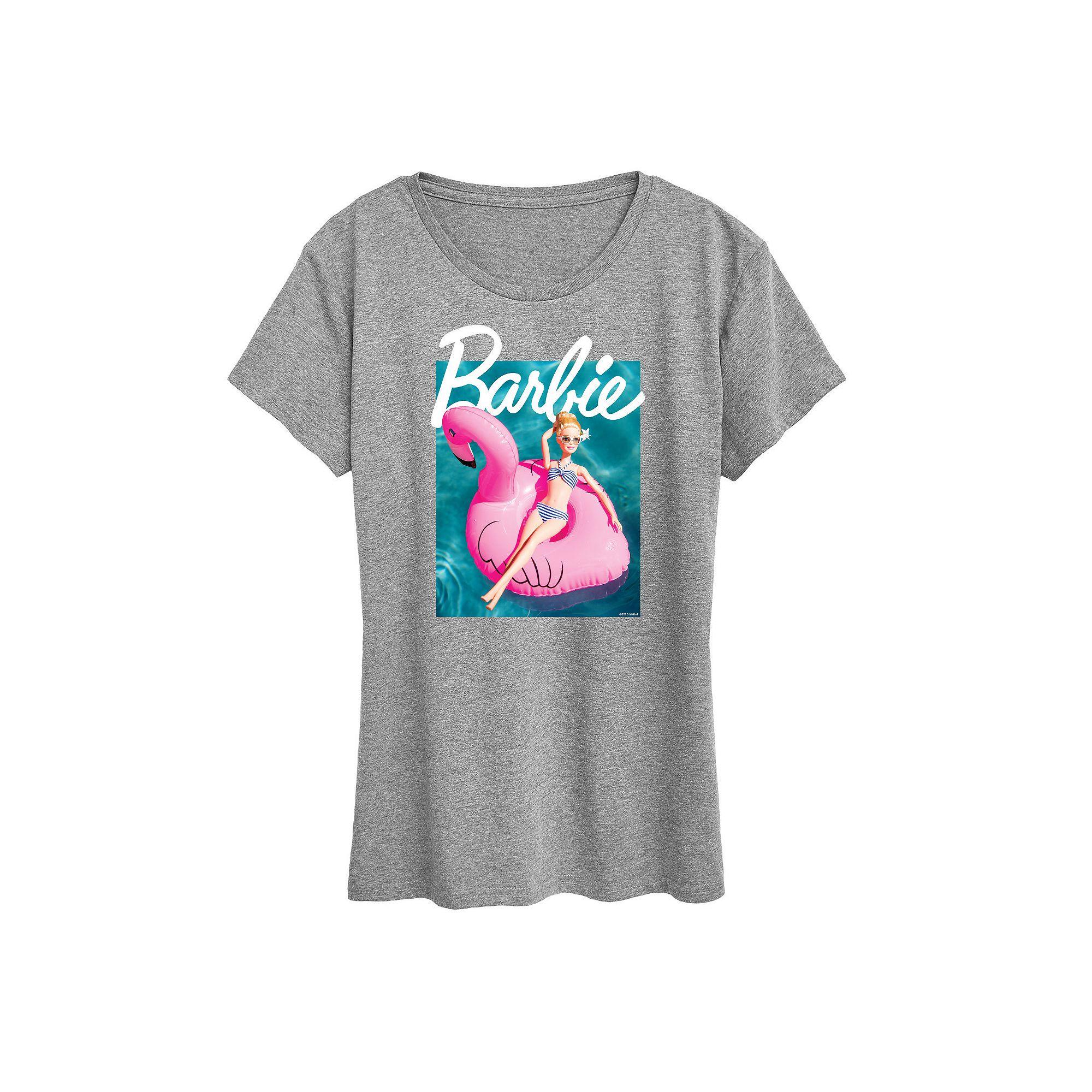 Women's Barbie® Pool Flamingo Graphic Tee, Girl's,  Product Image