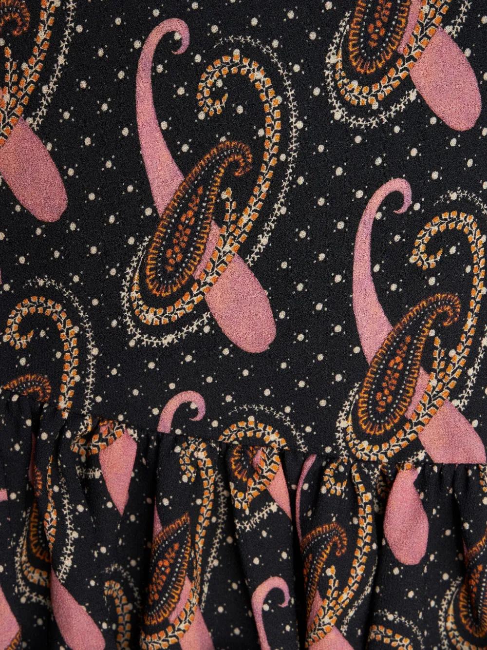 paisley-print sleeveless maxi dress Product Image