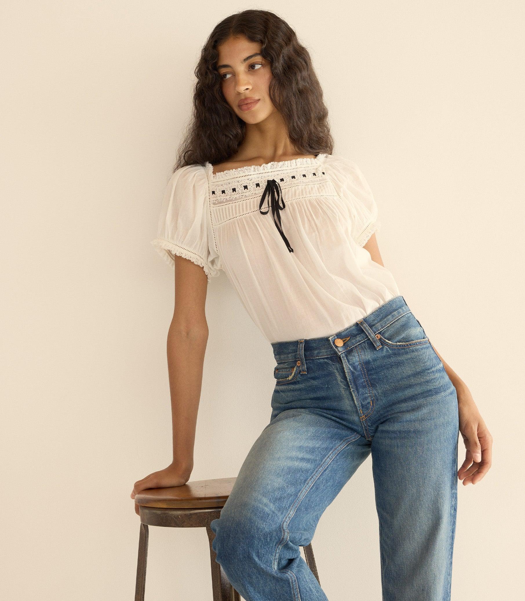 FLEURINE TOP -- SALT Product Image