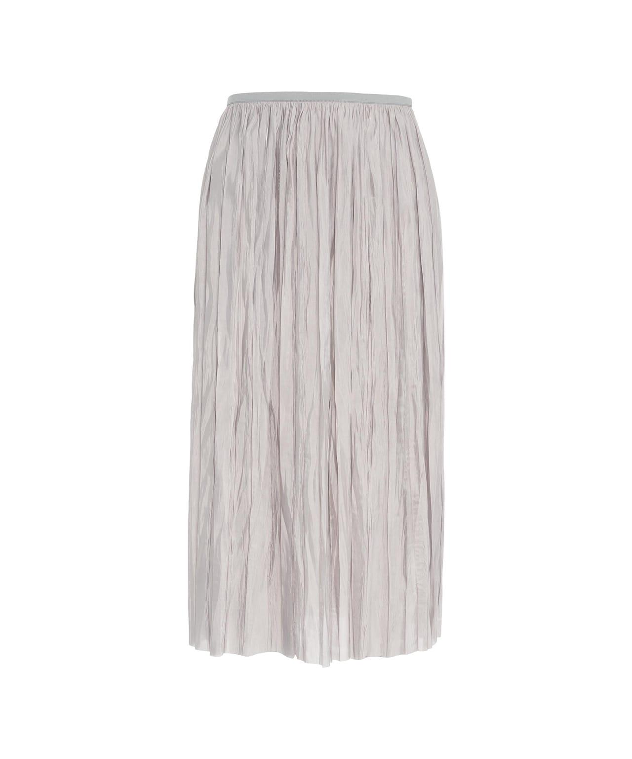 Midi pleated skirt Product Image