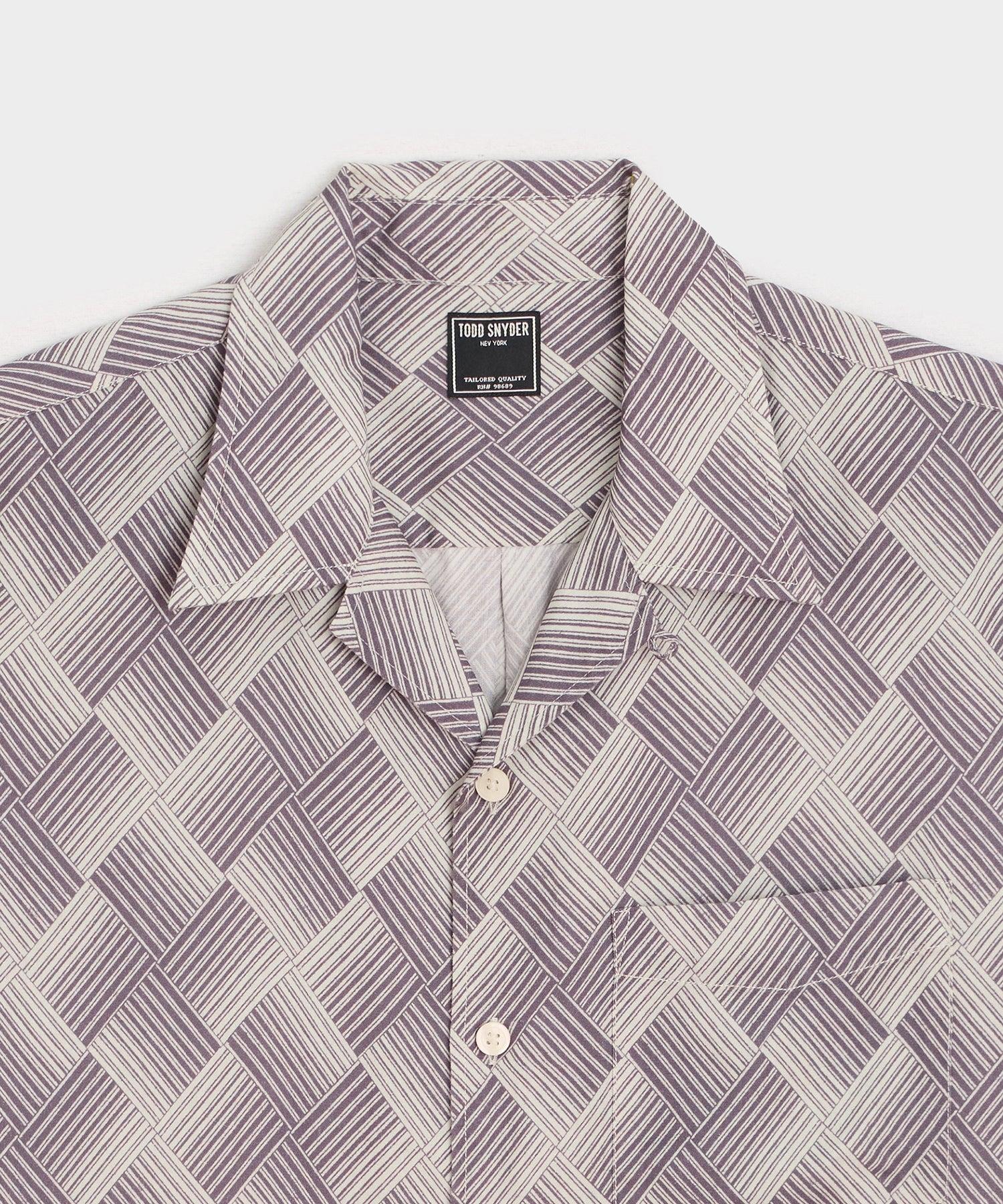 Cropped Rayon Capri Shirt Product Image