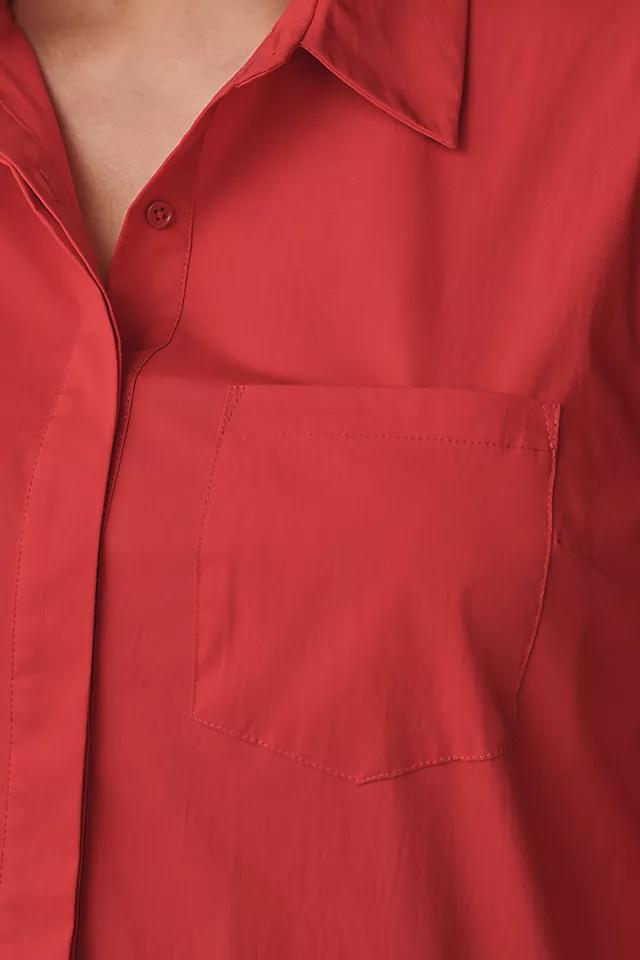 English Factory Long-Sleeve Mini Shirt Dress Product Image