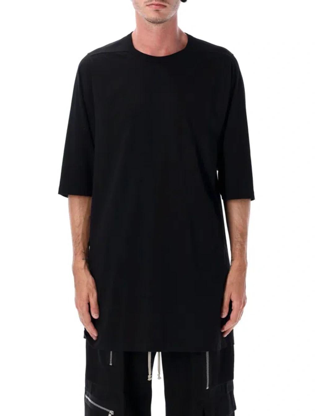 RICK OWENS Short-sleeve Organic-cotton T-shirt In Multi Product Image