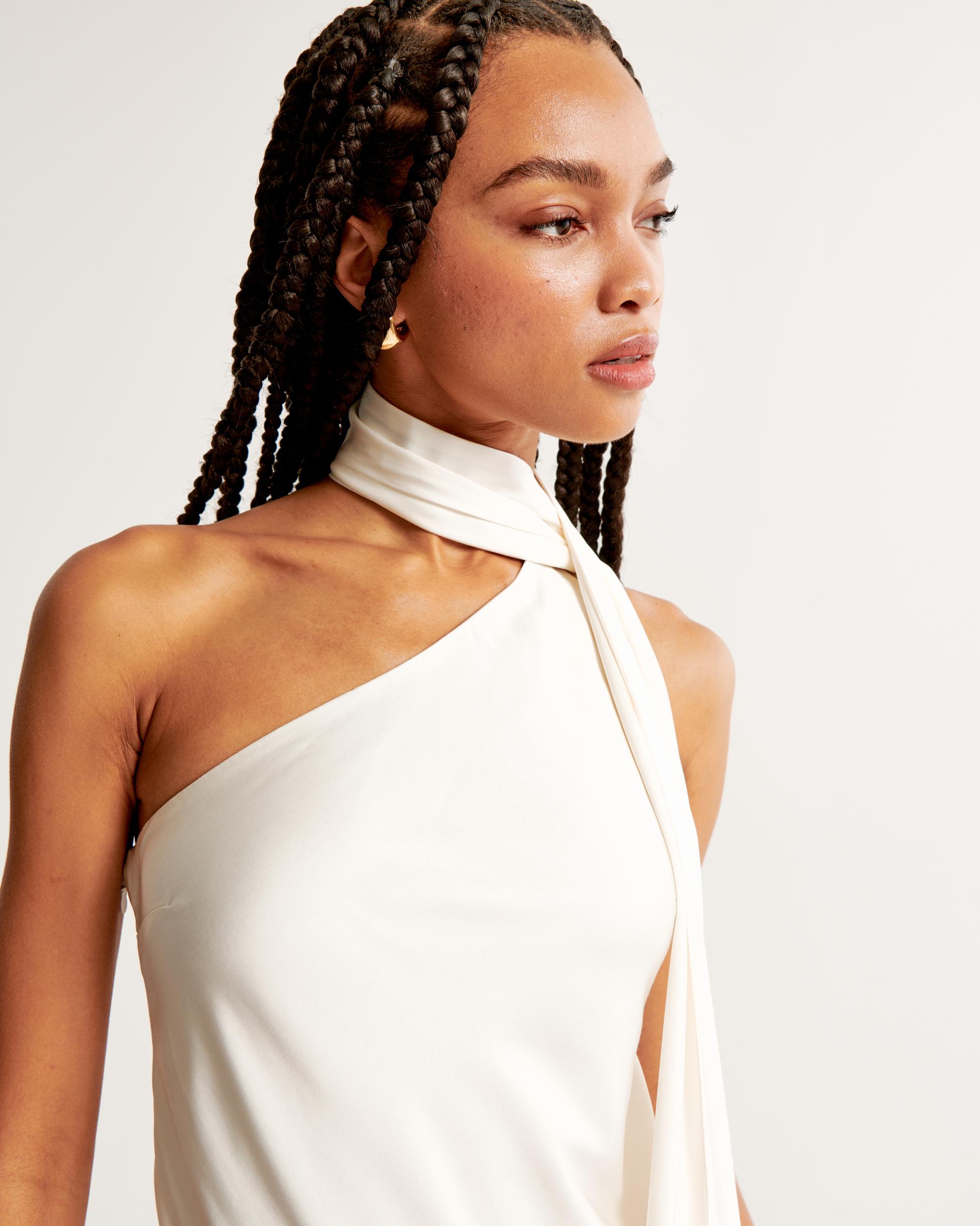 Scarf Slip Mini Dress Product Image