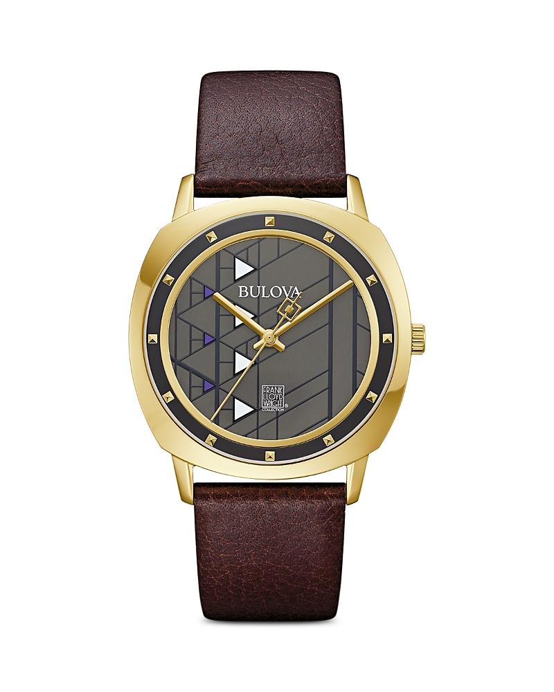 Bulova Frank Lloyd Wright Hollyhock House Watch, 39mm Product Image