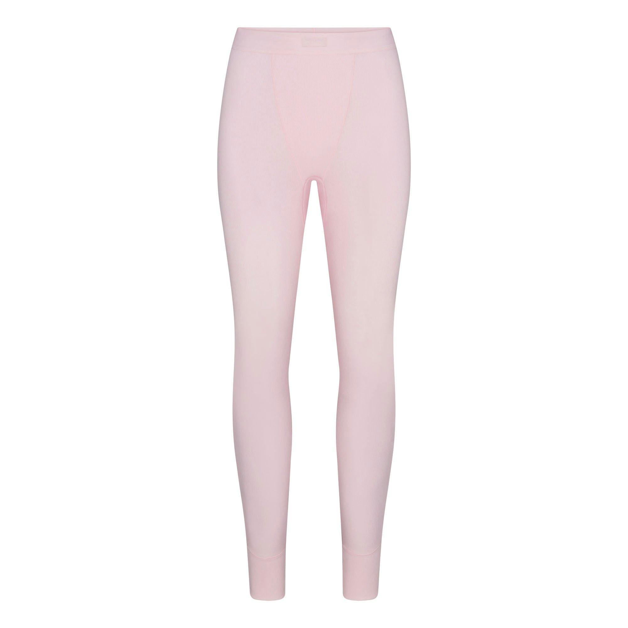 COTTON RIB LEGGING | CHERRY BLOSSOM Product Image