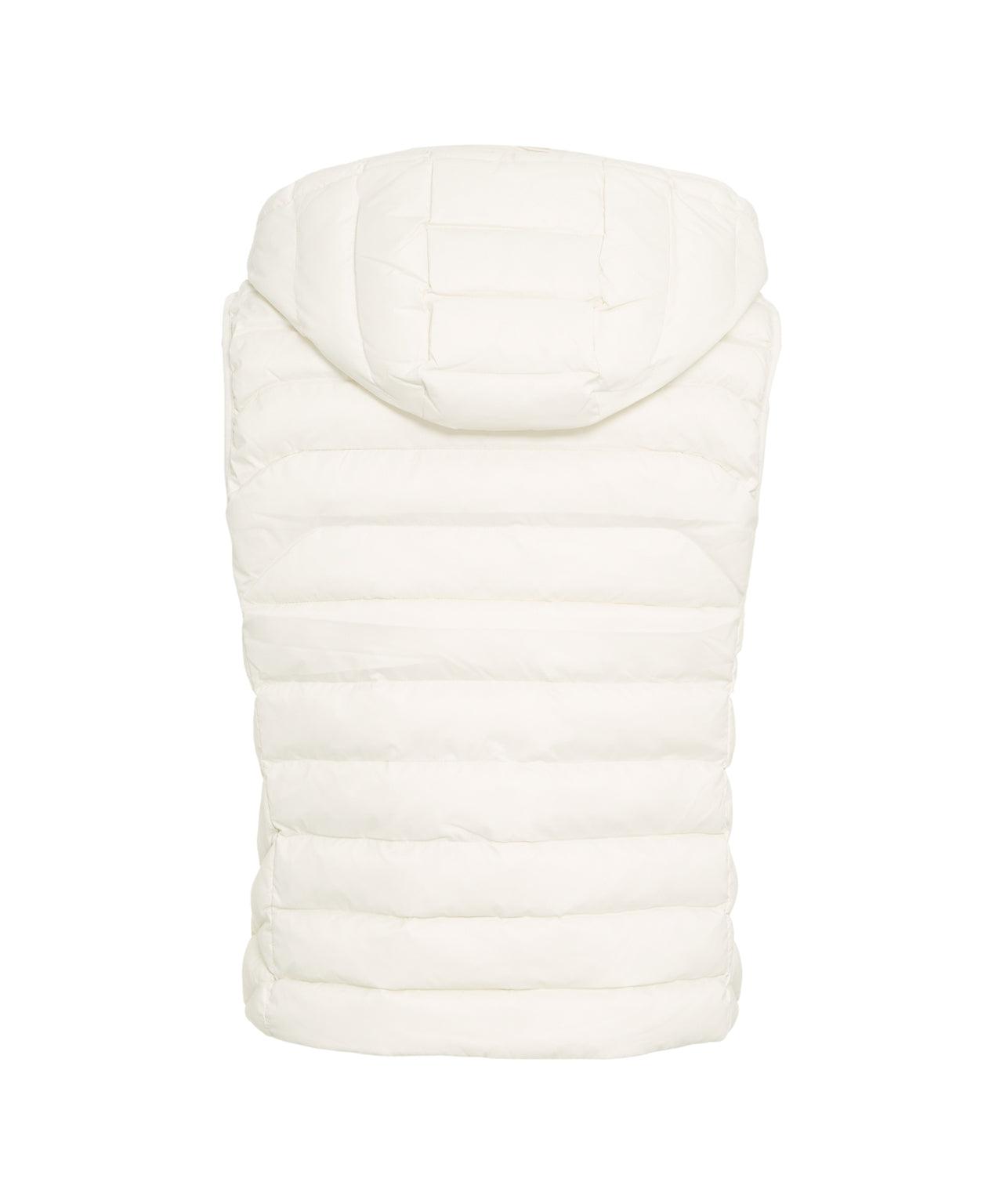 Quilted vest with hood Product Image