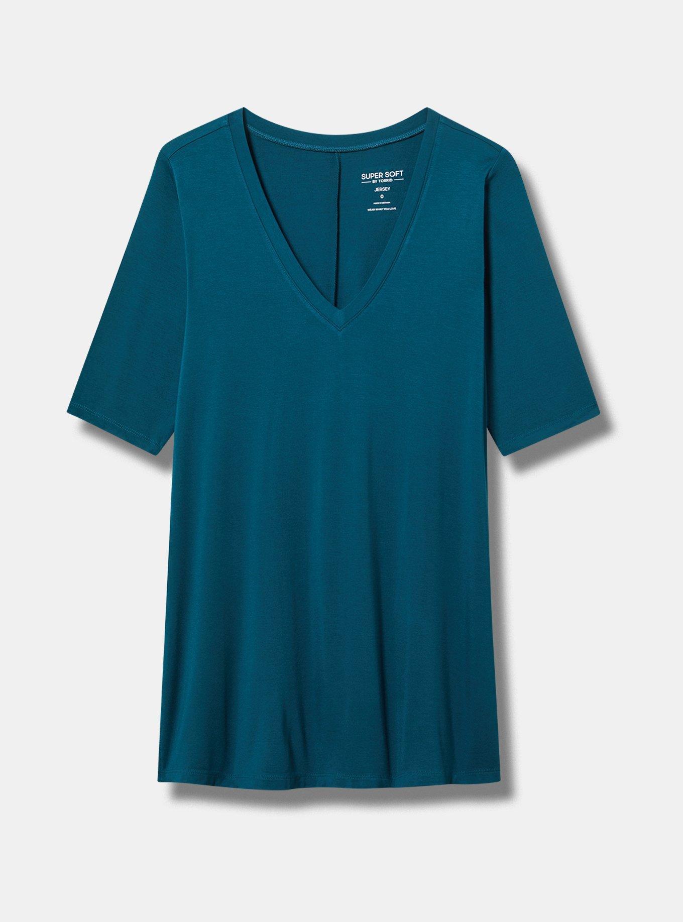 Super Soft V-Neck Tunic Tee Product Image