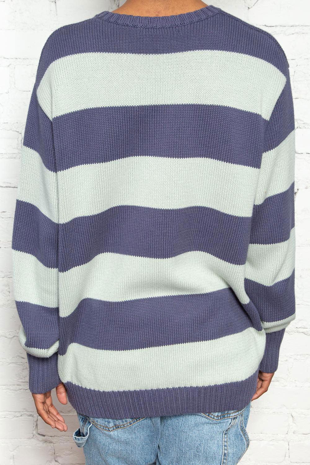 Brianna Cotton Thick Stripe Sweater Product Image