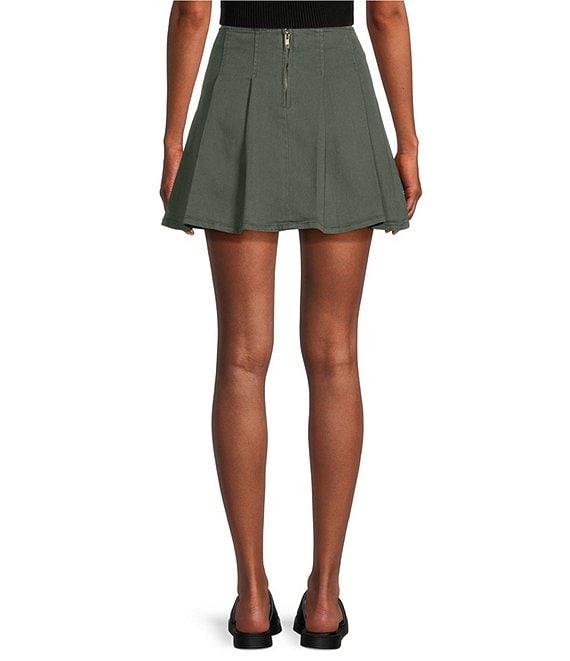 GB Mid Rise Pleated Tennis Skirt Product Image