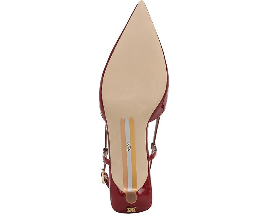 Khloe Pointed Toe Slingback Kitten Heel Product Image