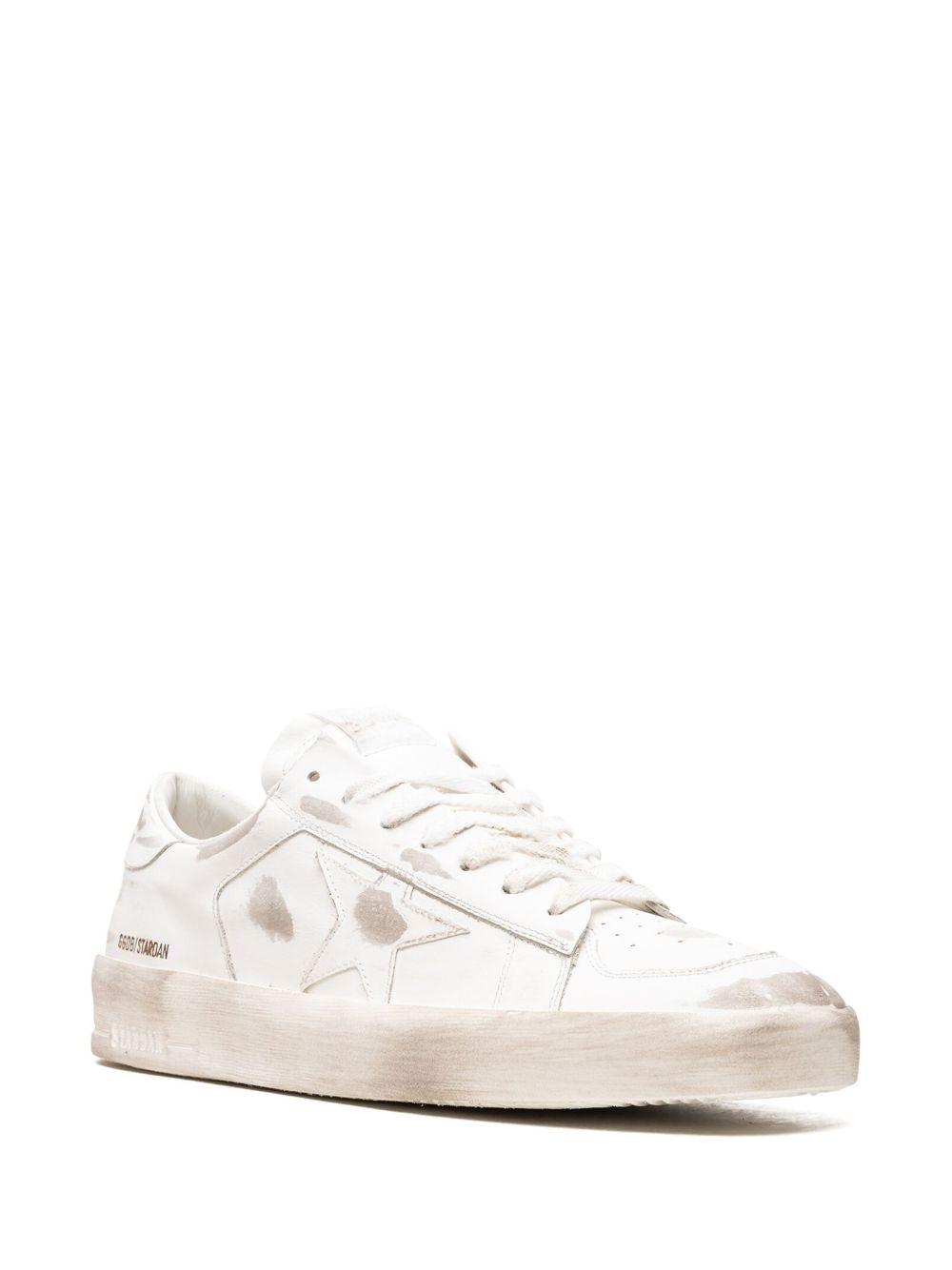 Stardan "white/beige" leather sneakers Product Image