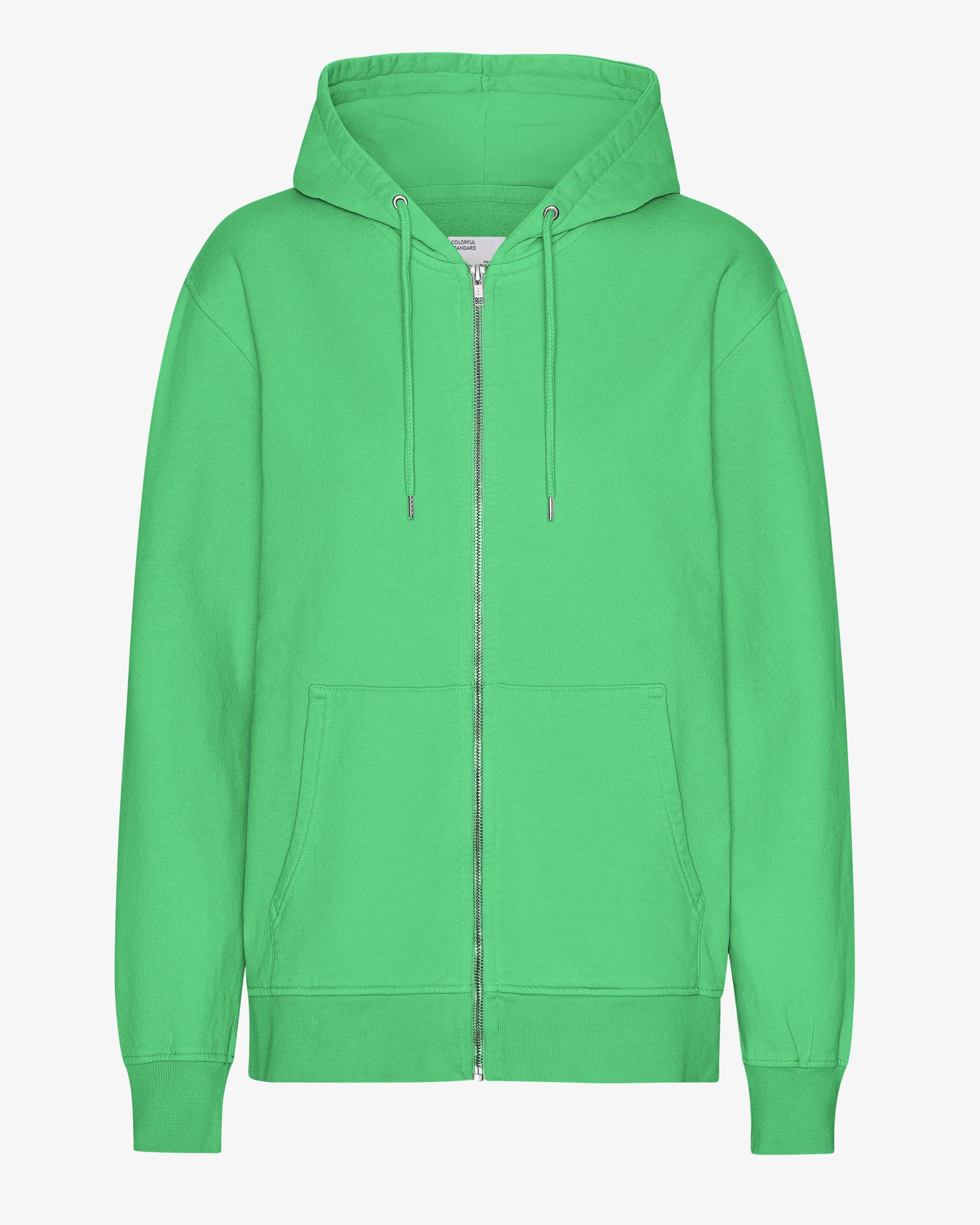 Classic Organic Zip Hood - Ivory White Product Image