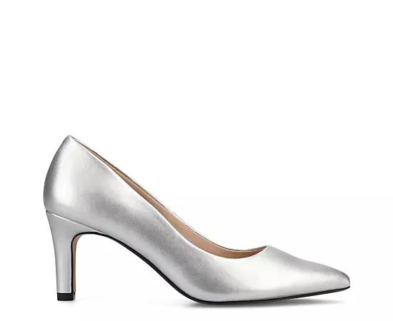 Journee Scylee Slip-On Stiletto Pointed-Toe High Heel Shoes, Women's,  Product Image
