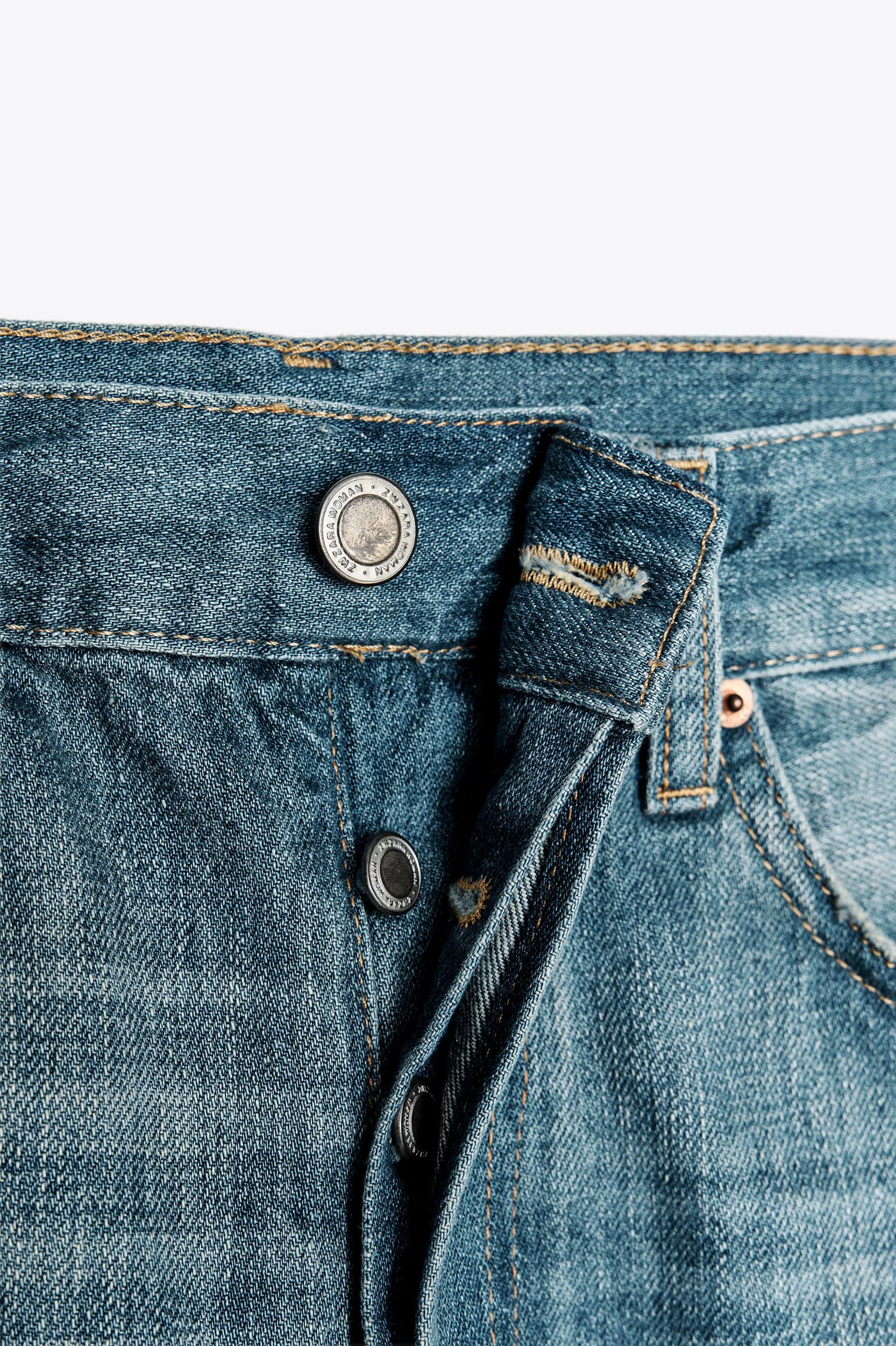 ZW COLLECTION RELAXED MID-RISE JEANS Product Image