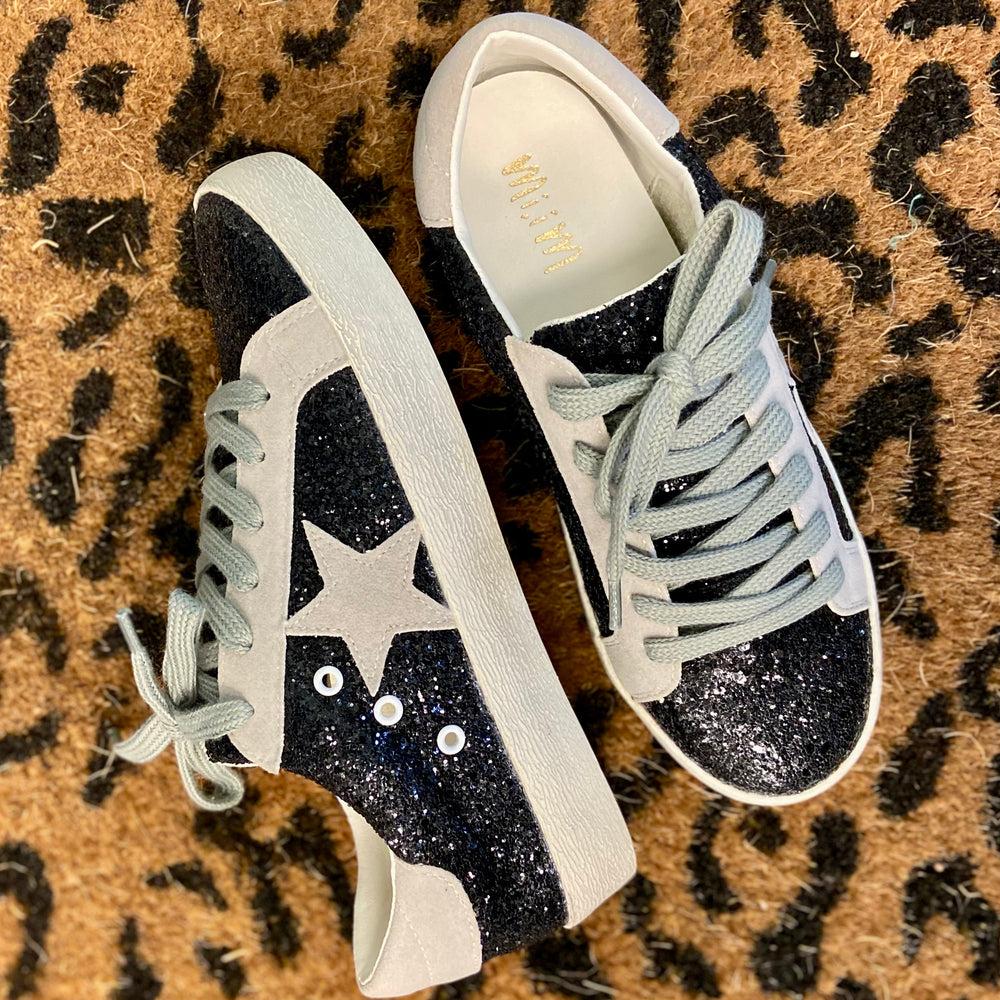 Midnight Glazed Star Sneakers* Product Image