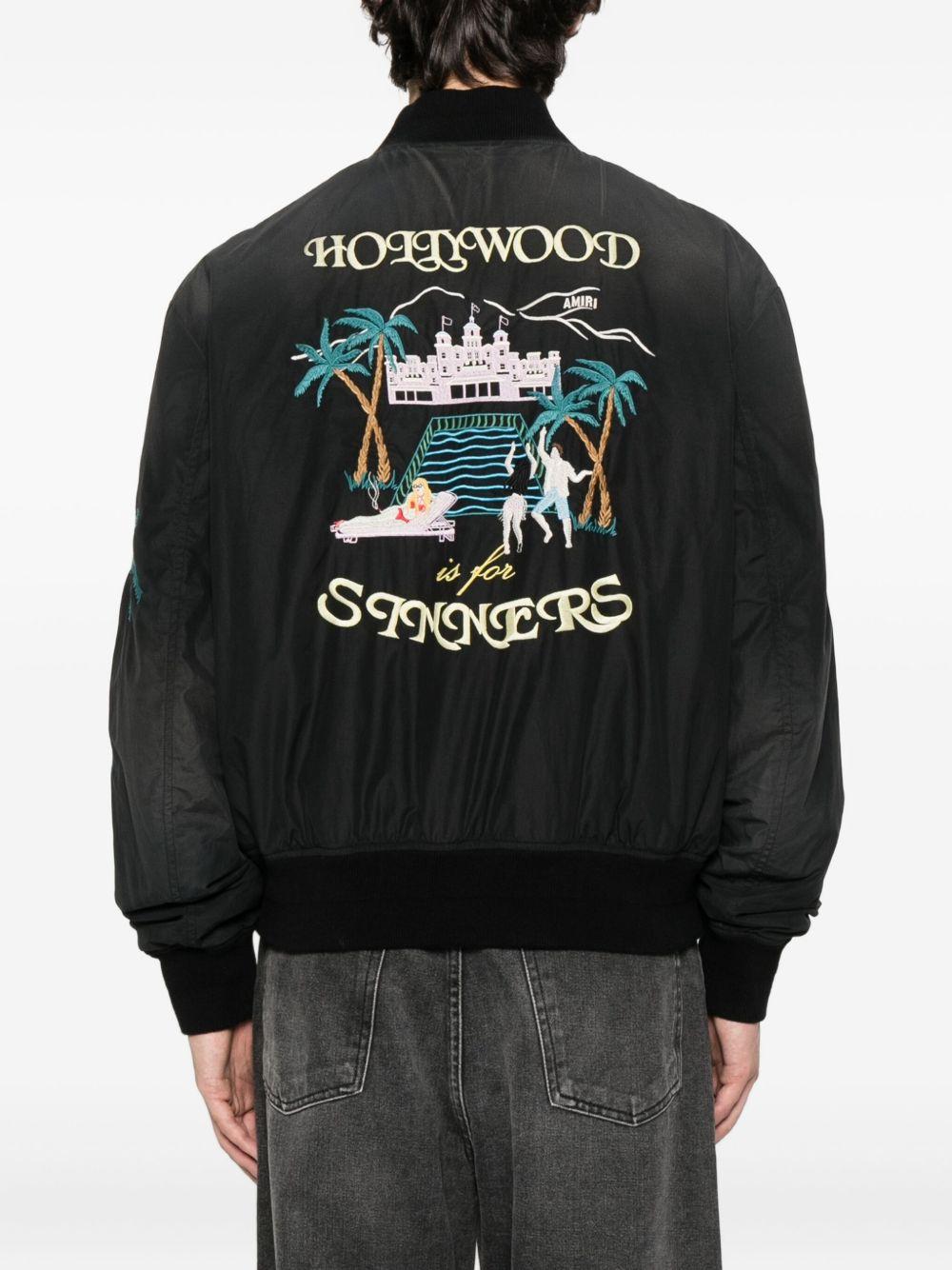 embellished bomber jacket Product Image