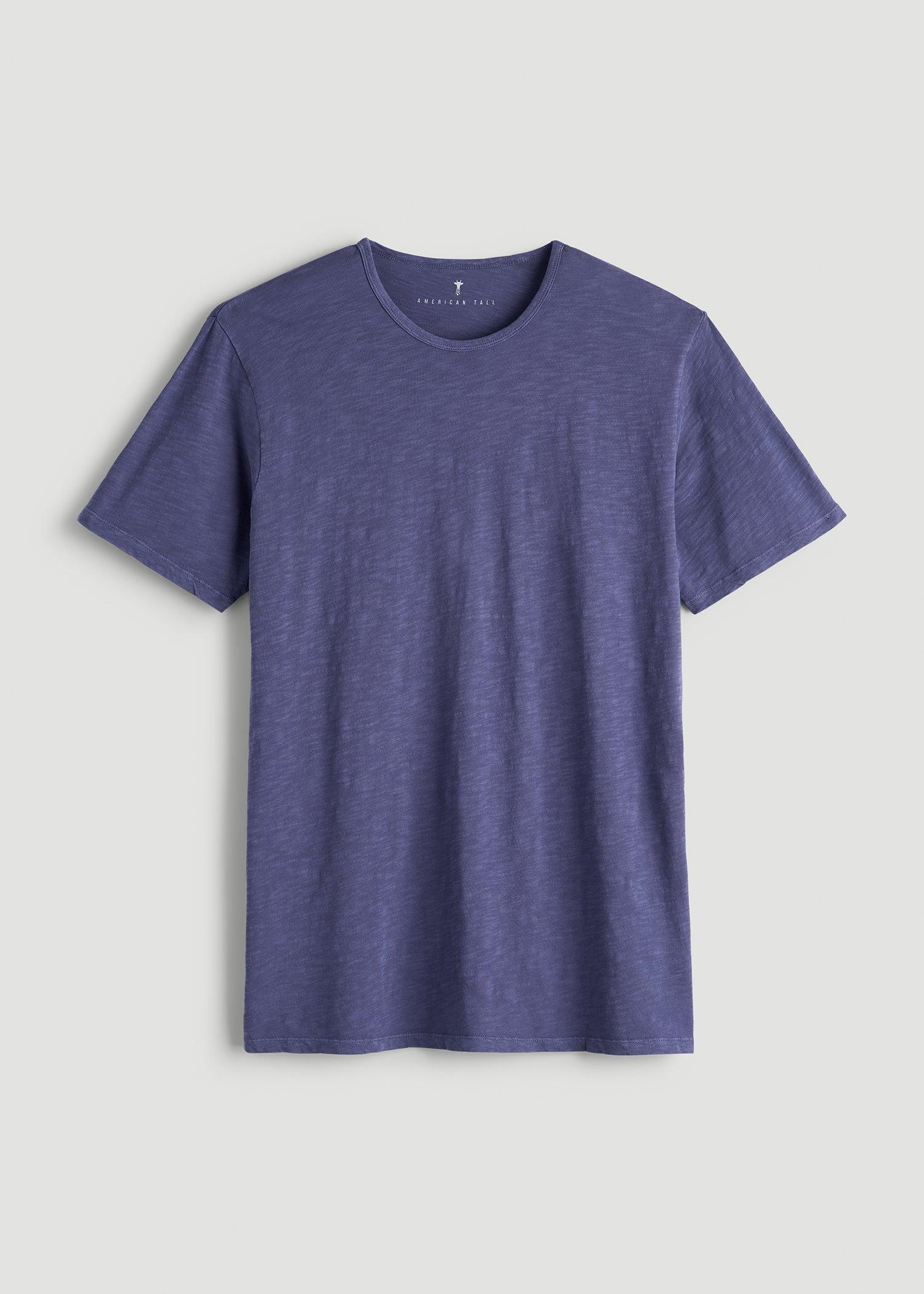 REGULAR-FIT Slub Tee for Tall Men in Future Dusk Male Product Image