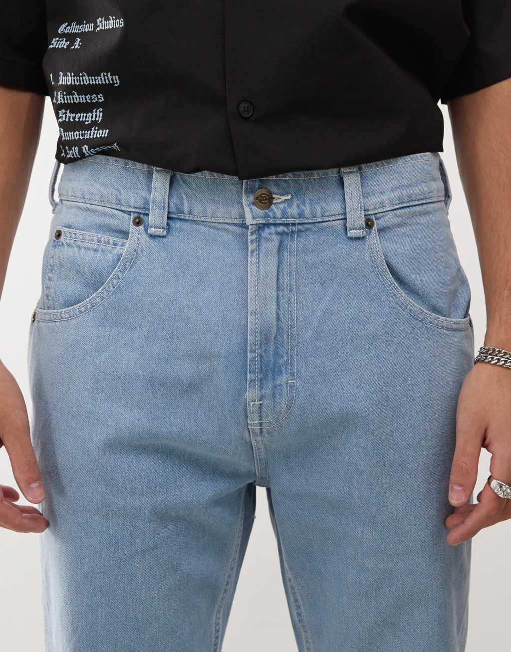 Dickies Houston denim jeans in blue Product Image