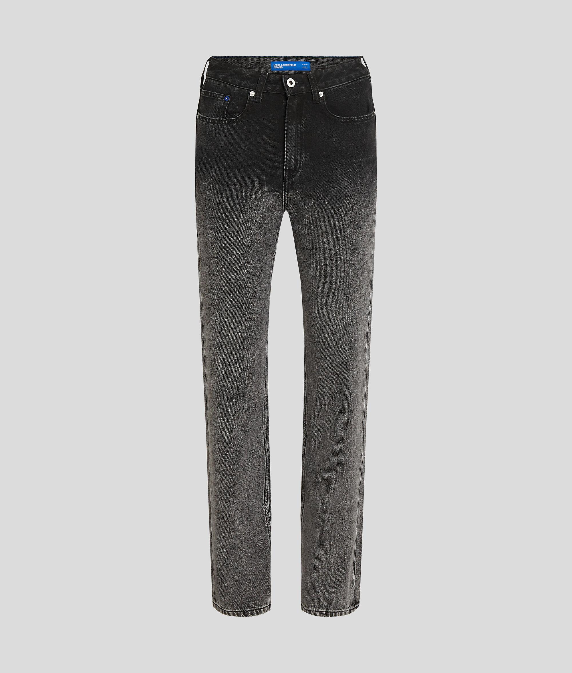 OMBRÉ HIGH-RISE STRAIGHT JEANS Product Image