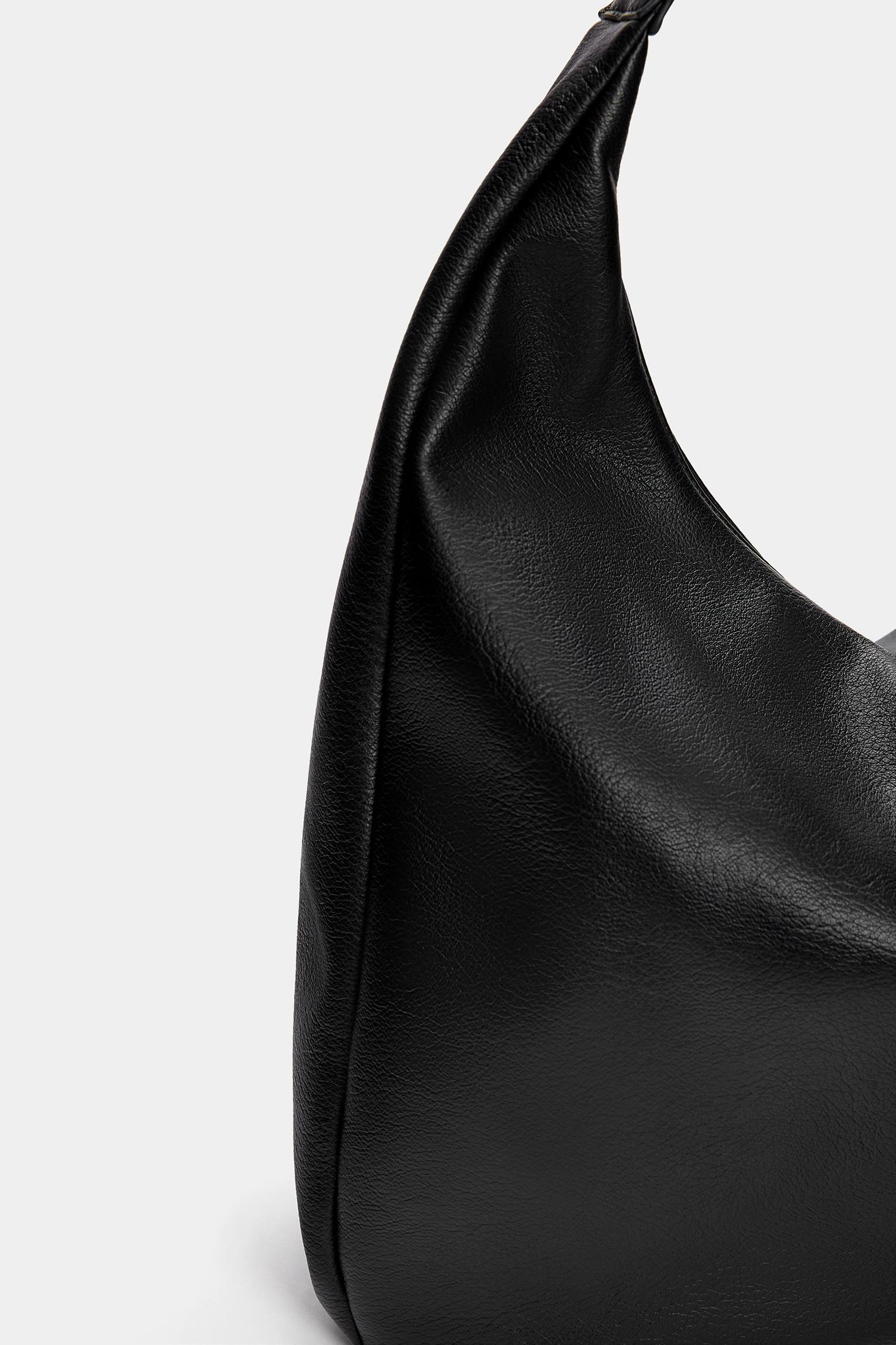 Faux leather shopper bag Product Image