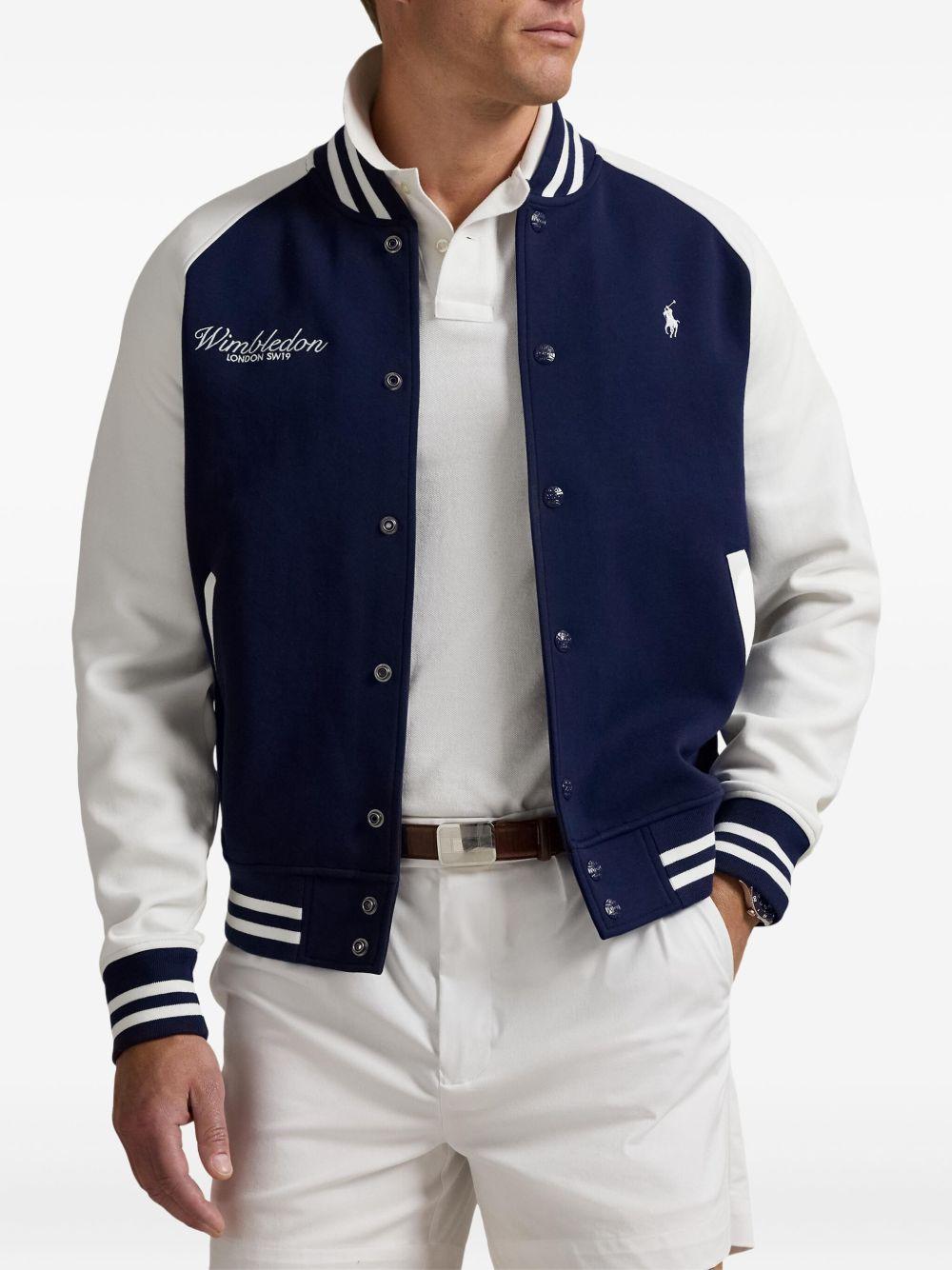 x Wimbledon knitted bomber jacket Product Image