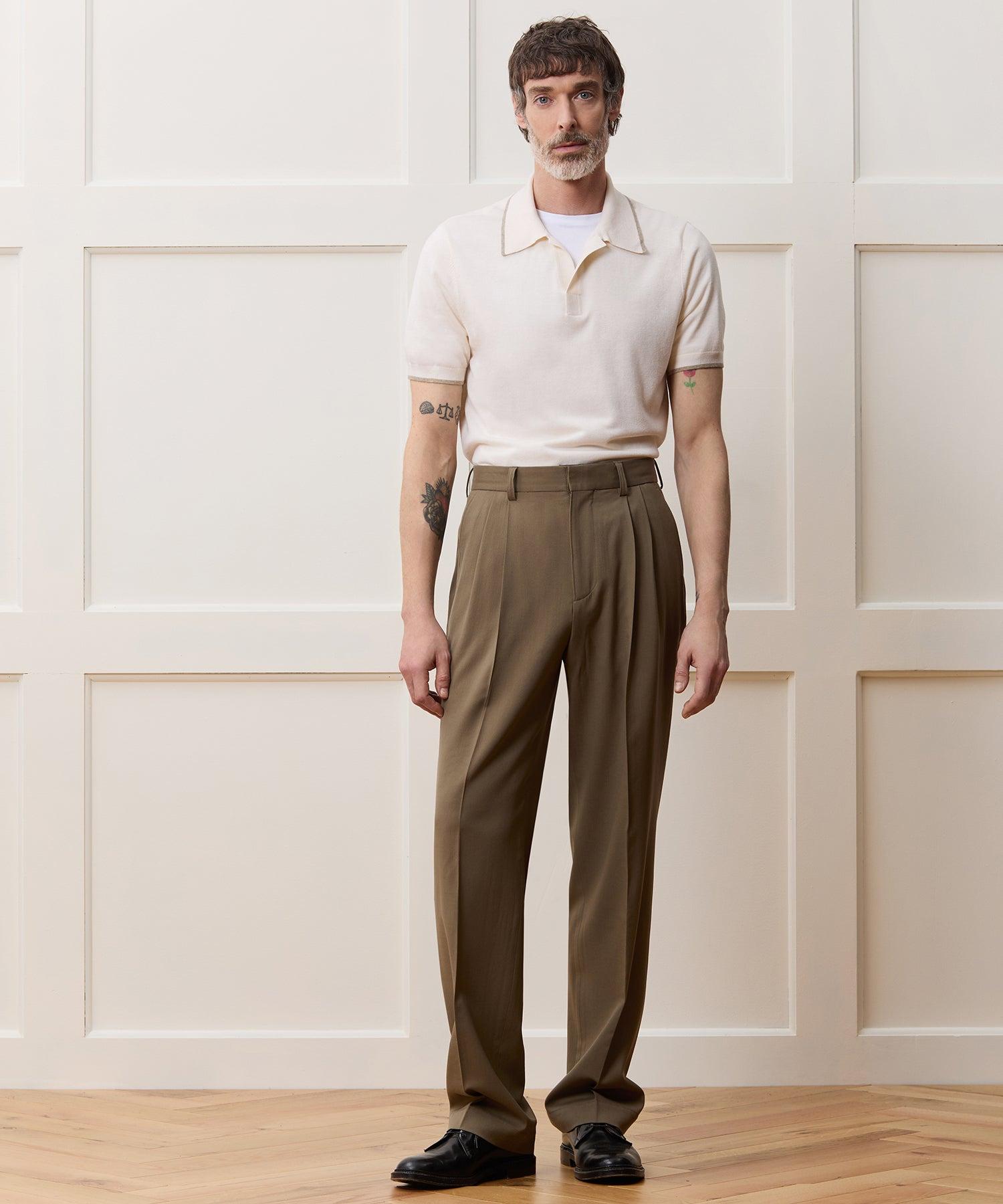 Silk-Cashmere Tipped Montauk Sweater Polo Product Image