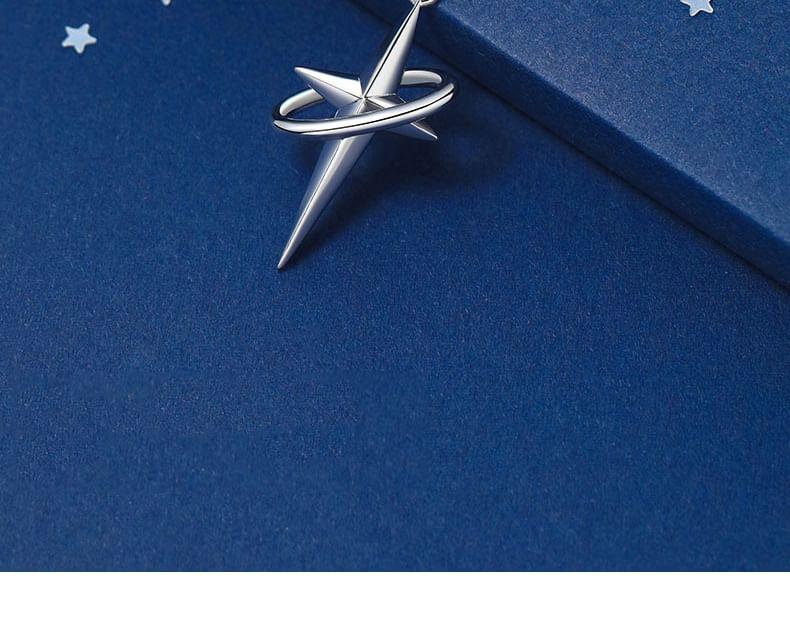 Couple Matching Rhinestone / Star Pendant Alloy Necklace (Various Designs) Product Image