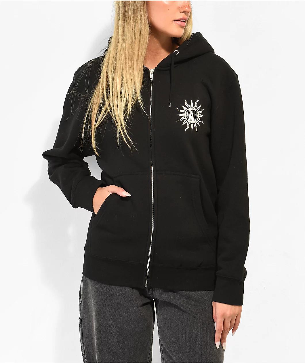 Empyre Overgrowth Black Zip Hoodie Product Image