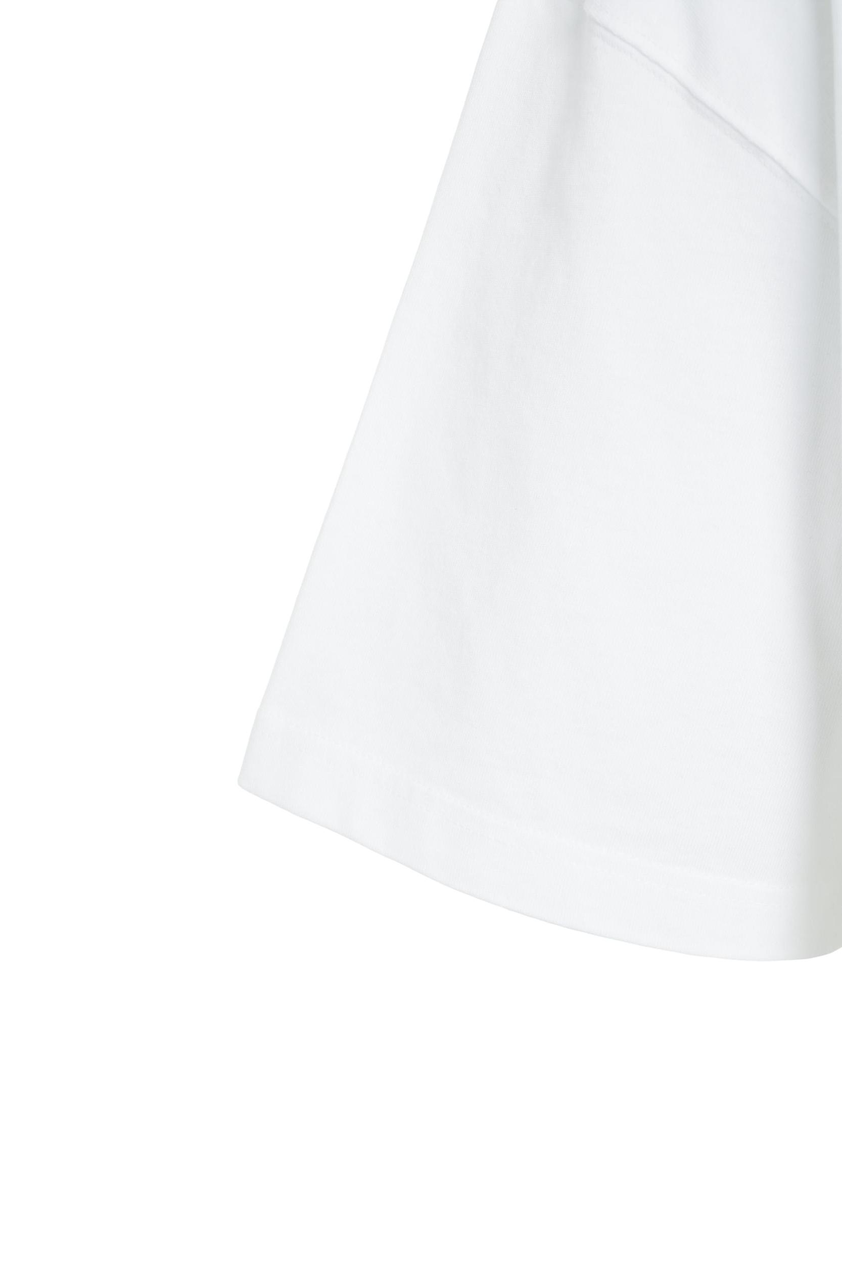 Oversize T-shirt with back print 'Dahlia' Product Image