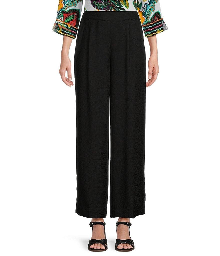 John Mark Wide Leg Pull-On Pants Product Image