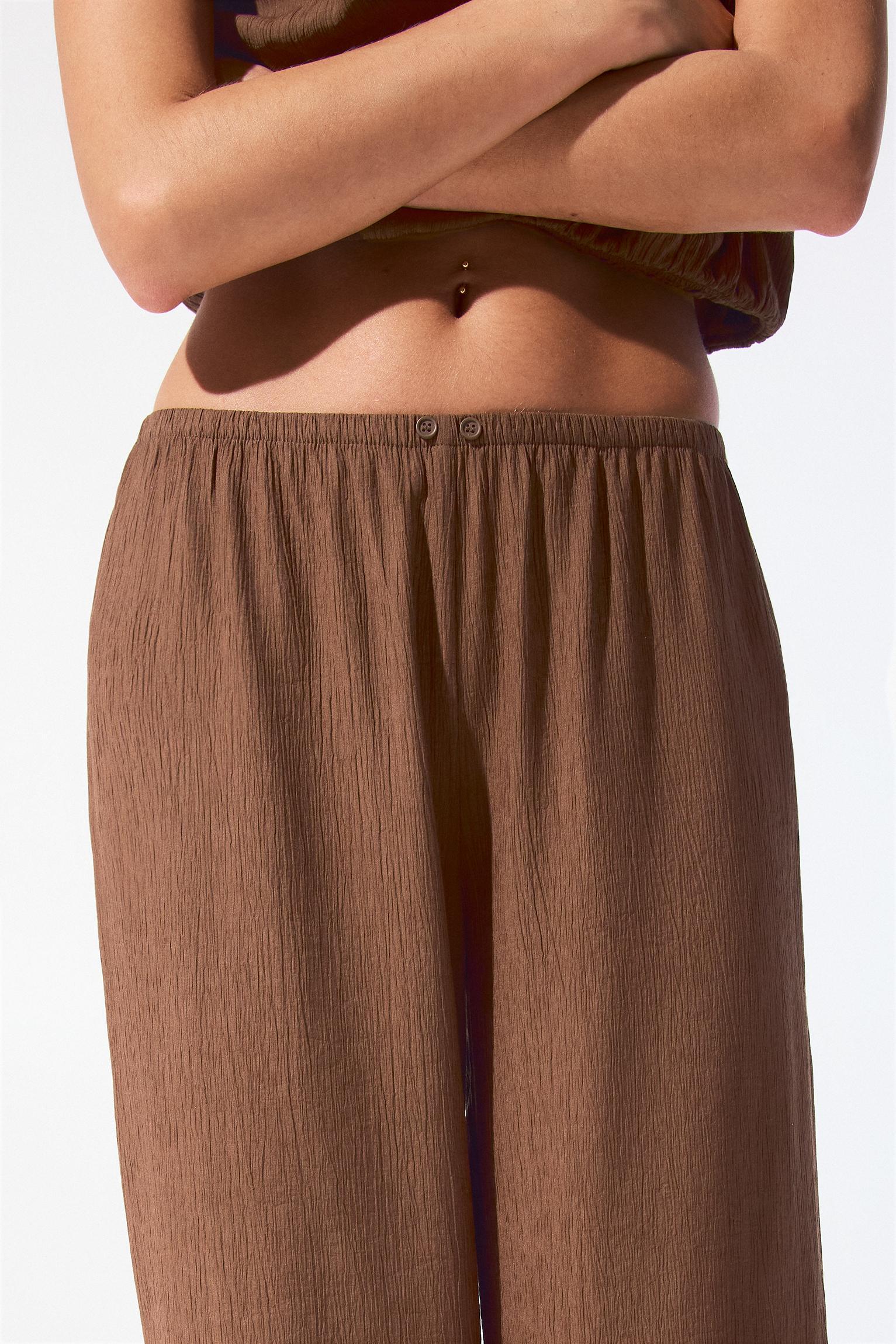 Rustic pajama-style pants Product Image