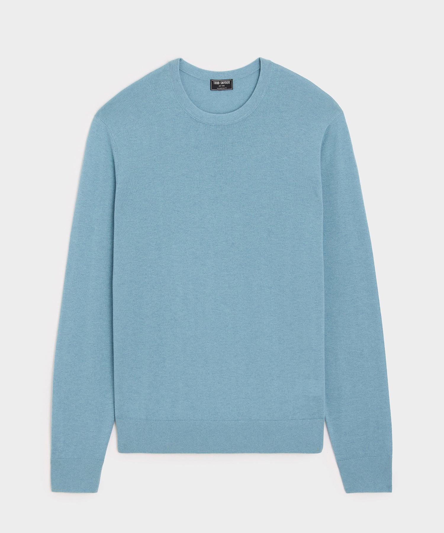 Silk-Cashmere Crewneck Sweater Product Image