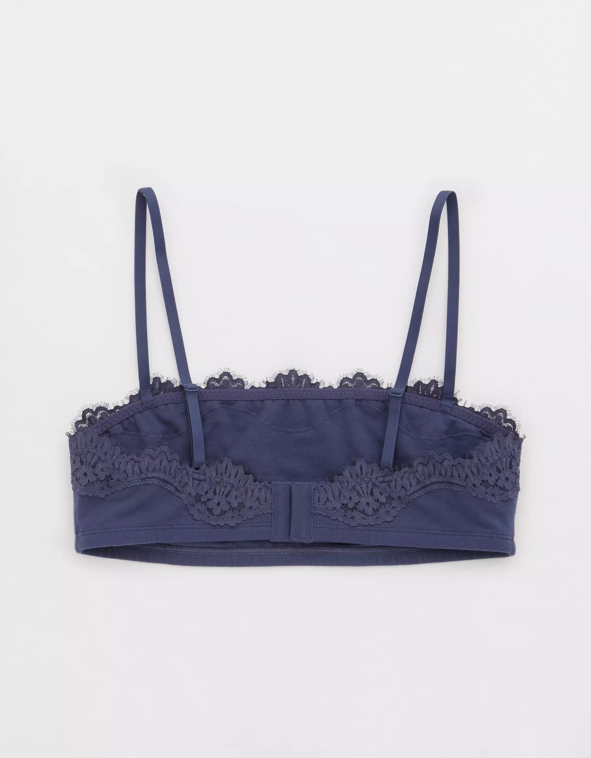 Superchill Cotton Lace Bralette Product Image