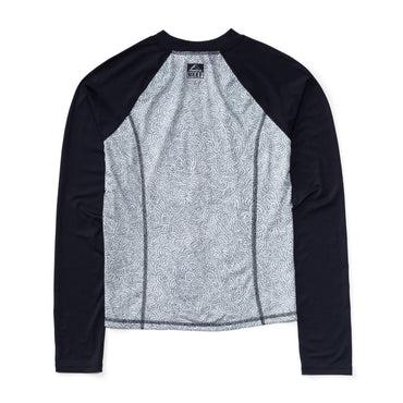 Crest Zip Up Long Sleeve Surf Shirt UPF 40 Product Image