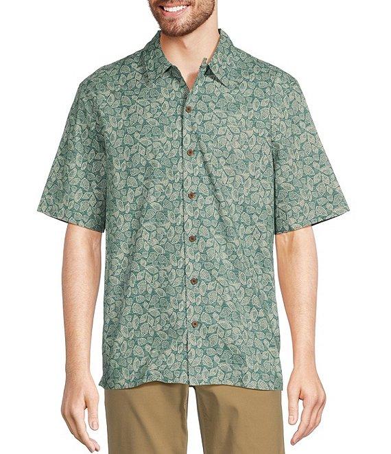 L.L. Bean Tropics Short Sleeve Printed Woven Shirt Product Image