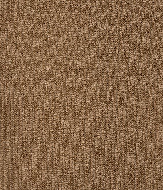 Rowm Short Sleeve Textured Solid Knit Sweater Shirt Product Image