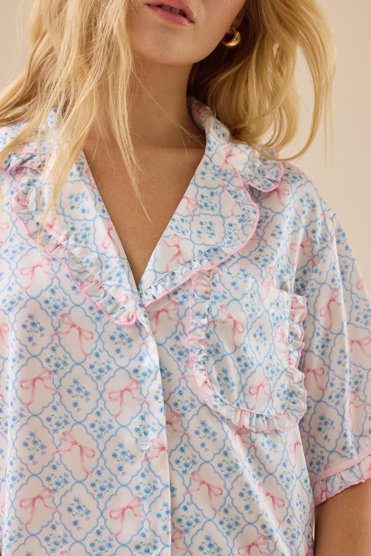 Ivara Satin Sleep Top Product Image