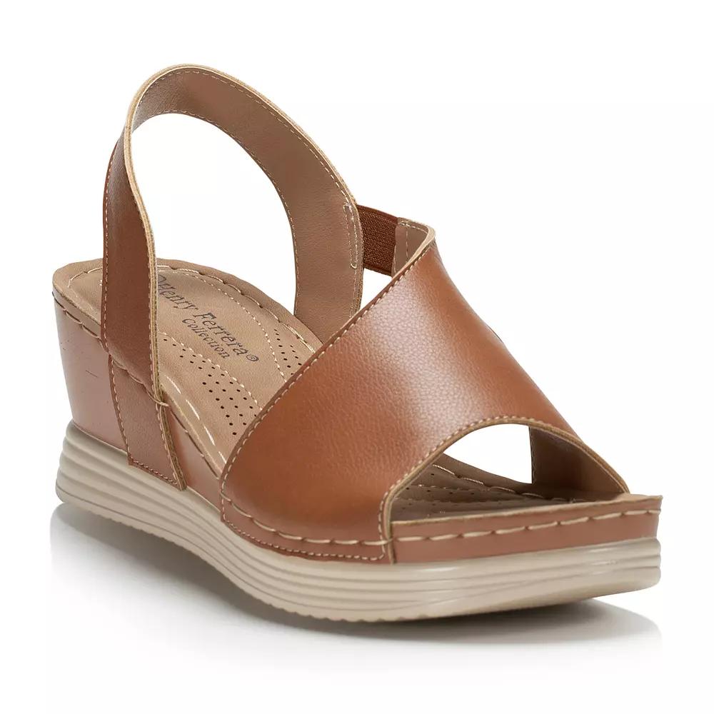 Henry Ferrera Comfort 70 Womens Wedge Sandals Product Image