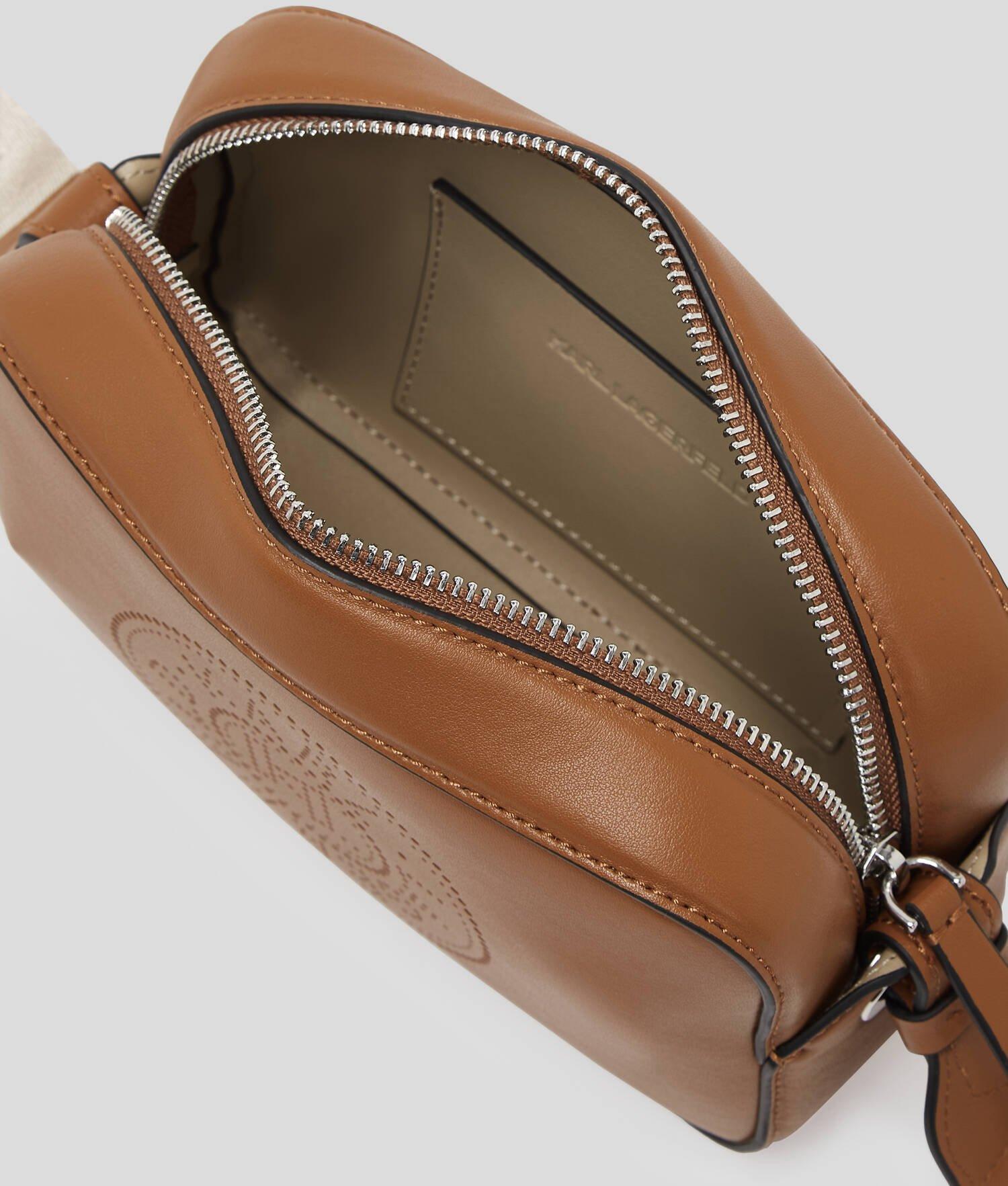 K/CIRCLE PERFORATED CROSSBODY BAG Product Image