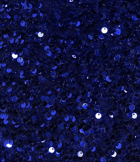 B. Darlin Sequin Lace Up Back Bodycon Dress Product Image