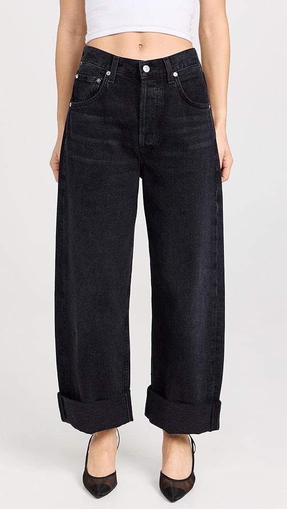 Citizens of Humanity Ayla Baggy Cuffed Crop Jeans | Shopbop Product Image